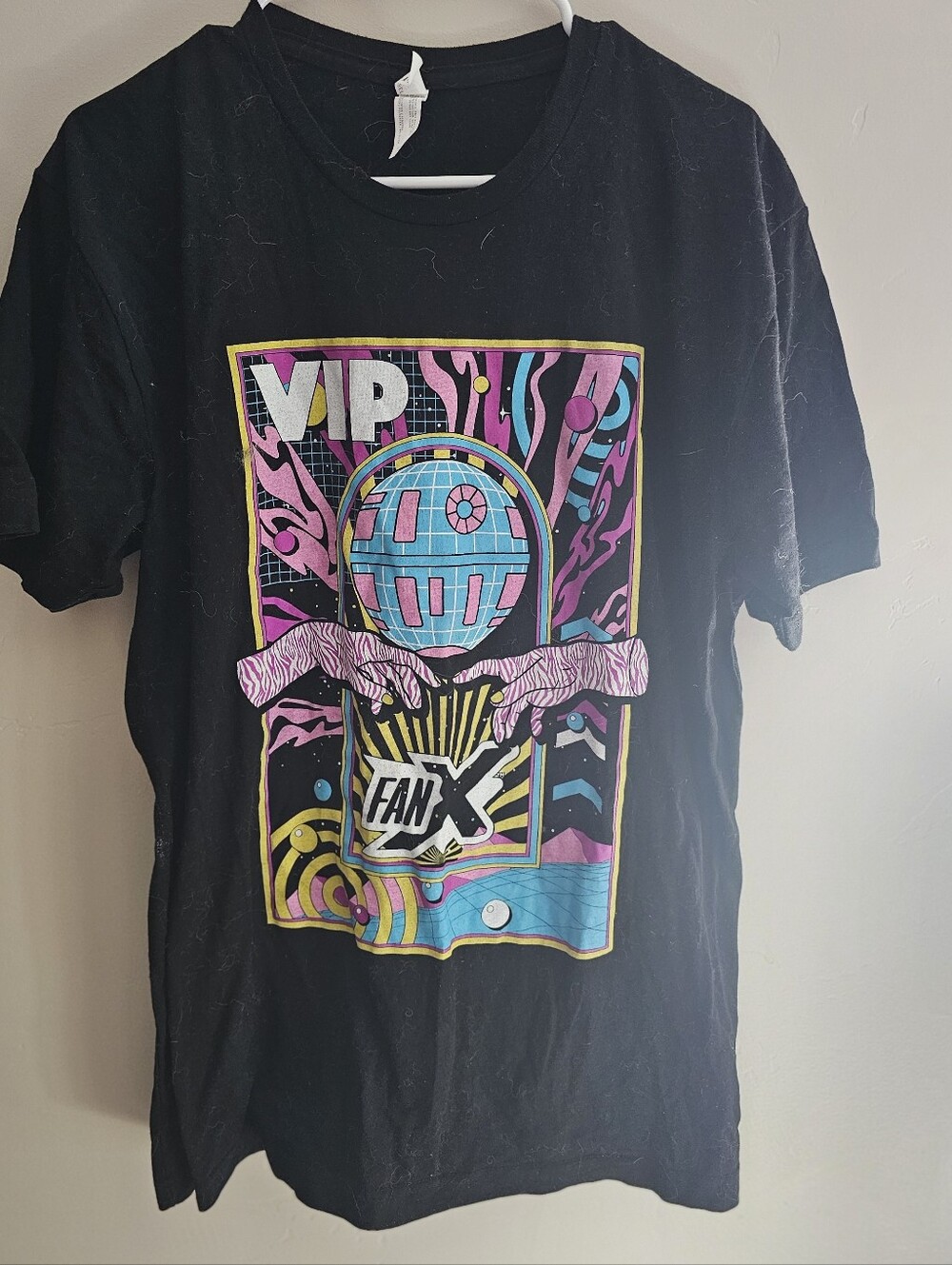 VIP Fan X Graphic Black Tee